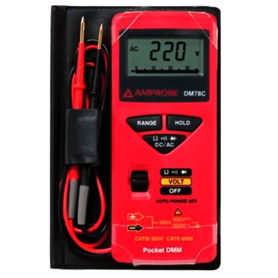 Amprobe DM78C Credit Card Size Multimeter