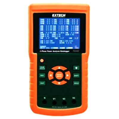 EXTECH PQ3450 1200A 3-Phase Power Analyzer-Datalogger