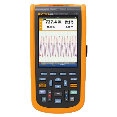 Fluke 120B Series Industrial ScopeMeter handheld Oscilloscopes