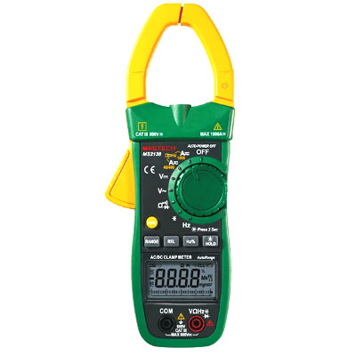 Mastech MS2138 Digital AC-DC Clamp Meter
