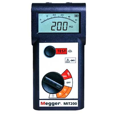 MIT200 Series Pocket Sized Insulation And Continuity Testers