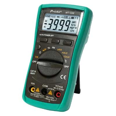 Proskit MT-1232-C 3 3/4 Autorange Digital Multimeter