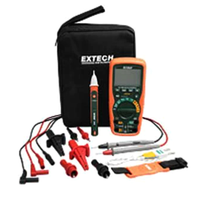 Extech Ex505-K Heavy Duty Industrial Multimeter Kit