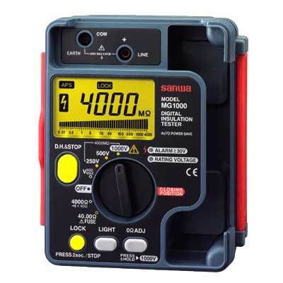 Sanwa MG 1000 Digital Insulation Tester